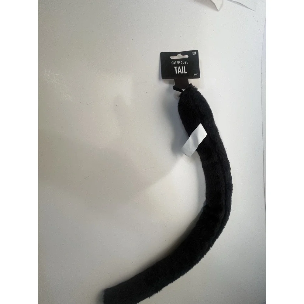 Cat mouse Tail Animal Kitty Halloween Costume Accessory One Size Fits Most